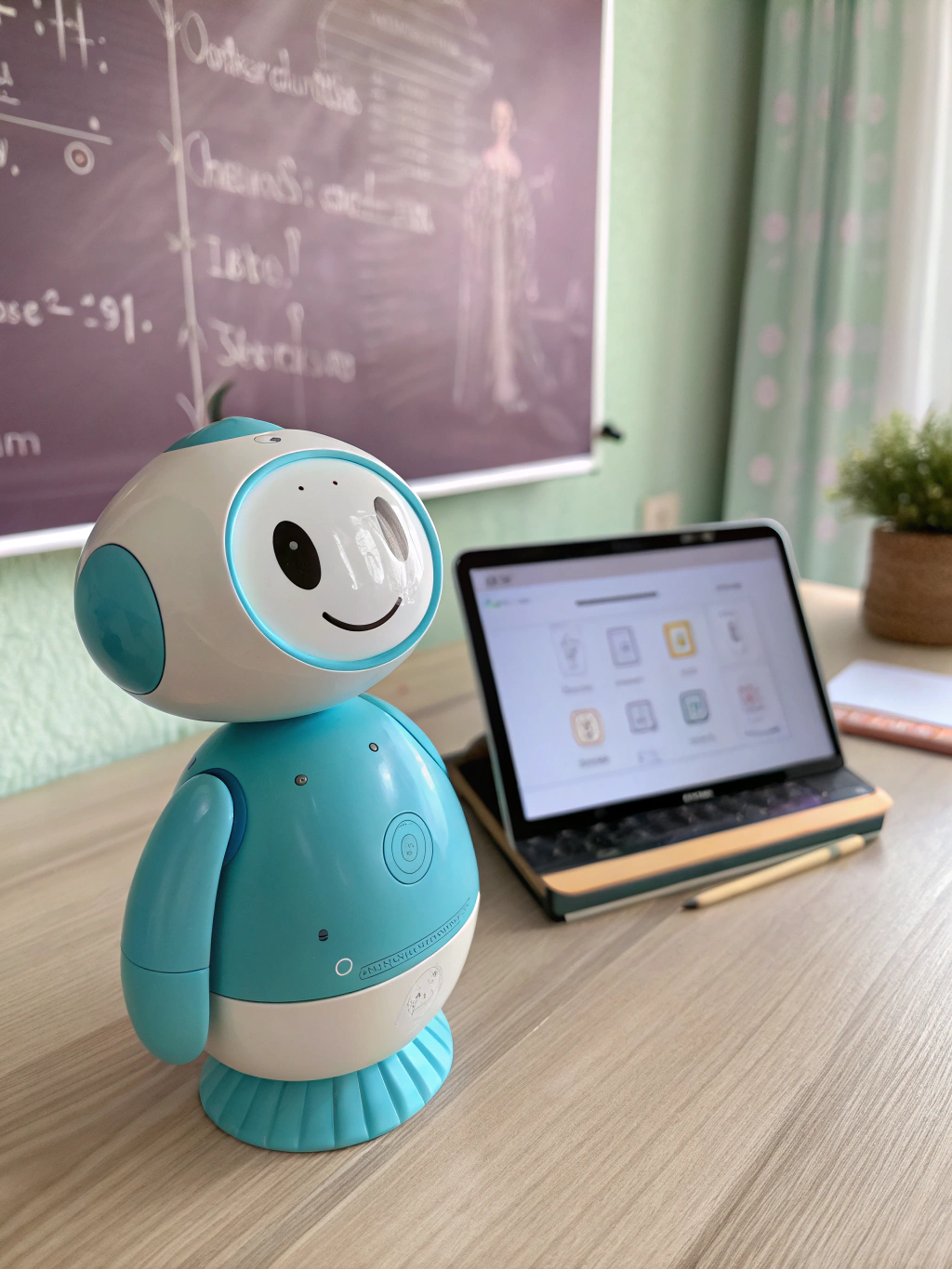 HACCP Pro Robot Mascot showing the mobile app
